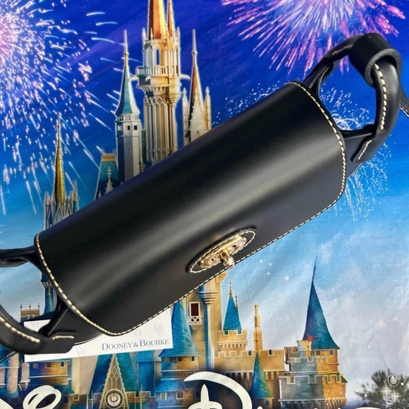 Dooney & Bourke 2025 Black Pinky Crossbody Bag with Mickey Mouse Design - Picture 2 of 5